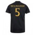 Real Madrid Jude Bellingham #5 Tredjedrakt 2023-24 Korte ermer